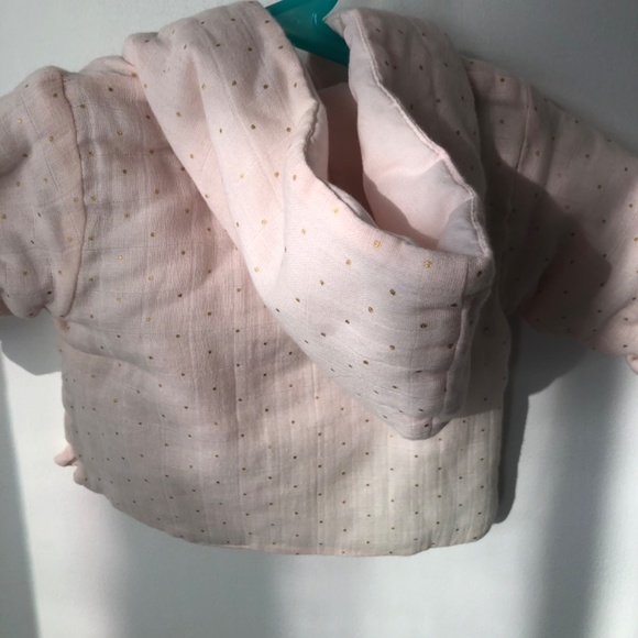 NEW! Bonton by Bonpoint pink baby jacket - Picture 4 of 7